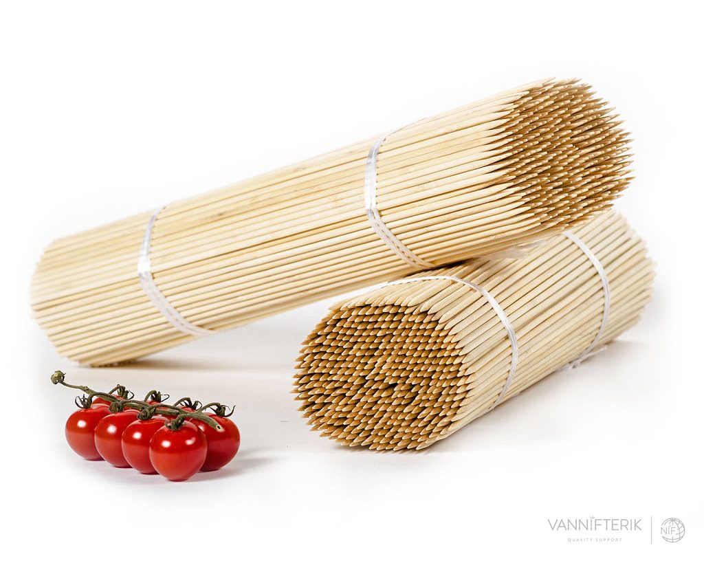 Fasci di bastoni di supporto di bambù Tagliato naturali