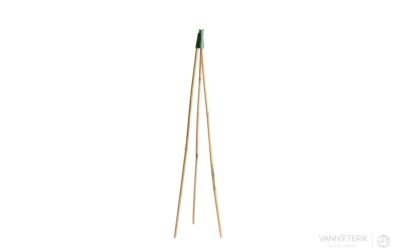 Trípode de bambú tonkín con tapa